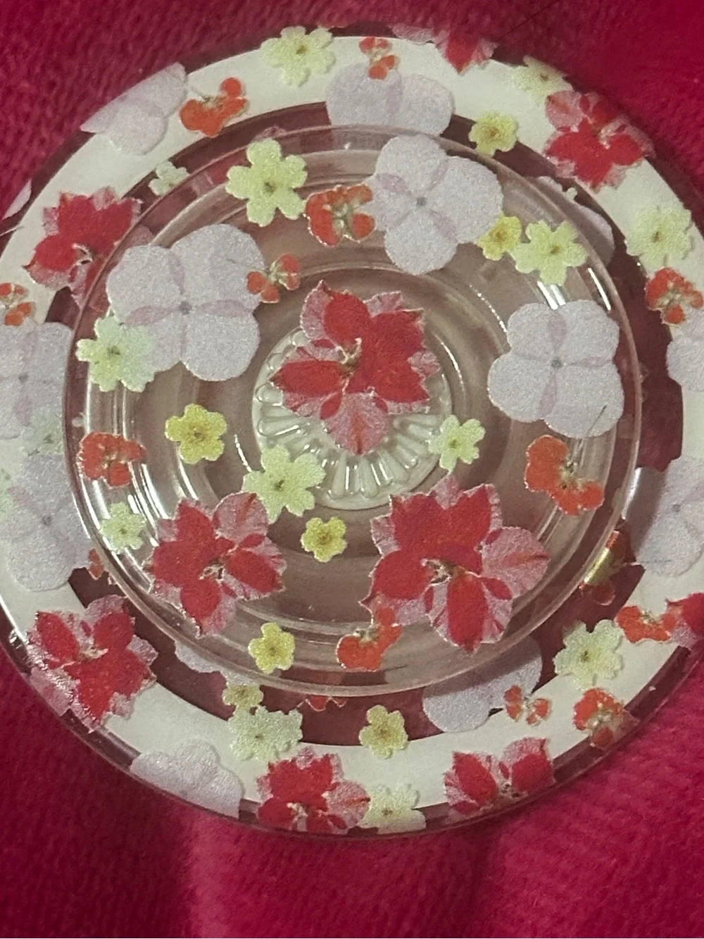 Magnetic Floral PopSocket Phone Grip